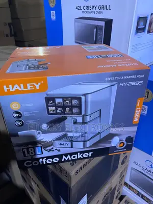 Haley 1.8L 1350W Coffee Machine - Espresso Maker