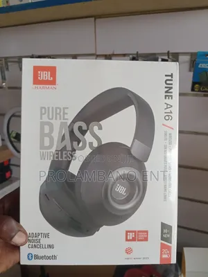 JBL Tune A16 Pure Bass Wireless Headphones