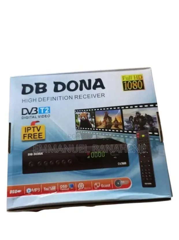 DB Dona High Definition DVB-T2 Decoder - 1