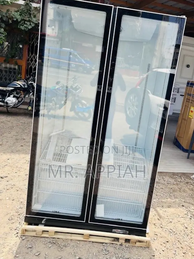 Premium Pearl Side by Side Beverage Cooler (PVC-801-27aa) - 1