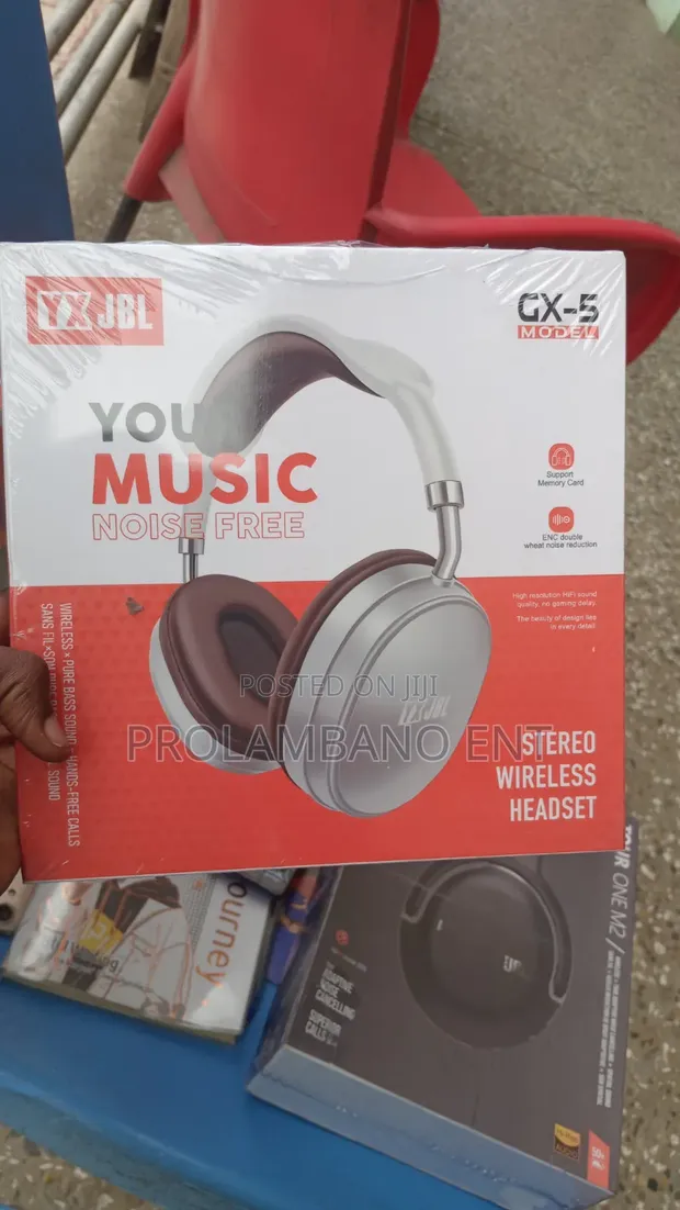 JBL GX-5 Wireless Stereo Headphones - 1