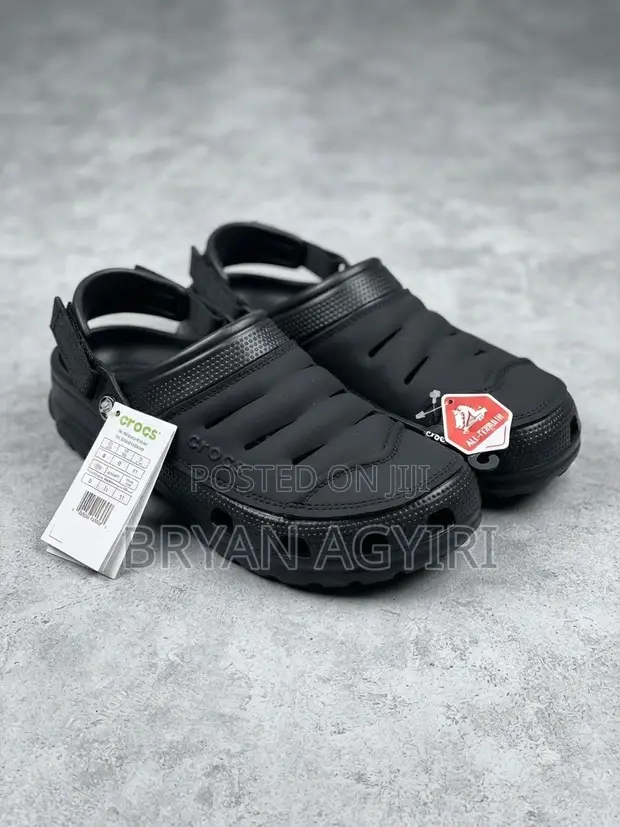 Original Crocs All-Terrain Clogs - All-Black - 1