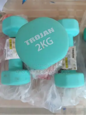 Brand New 2KG Dumbbells (Trojan) - Pair