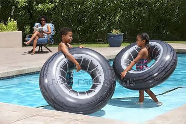 Intex Swimming Ring Tyre Floater 120cm - 1