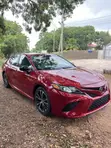 2019 Toyota Camry SE (2.5L) Red - 1
