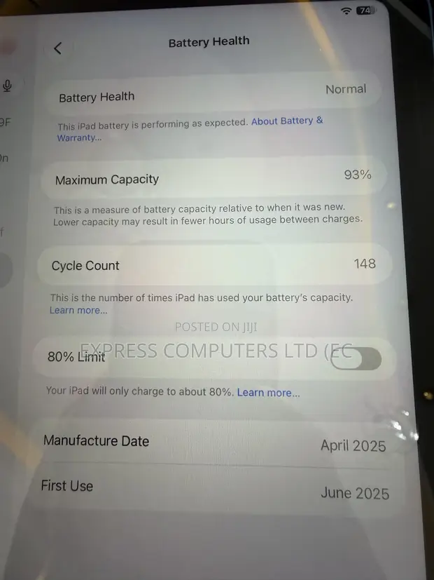 Apple iPad (2025) 128GB Gray - 1