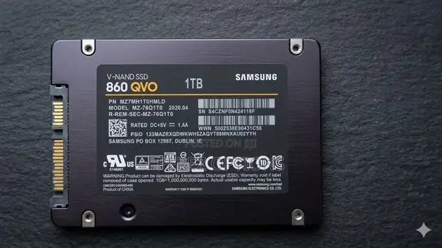 Samsung 860 QVO 1TB SATA III SSD - 1