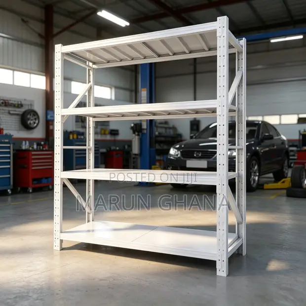 Warehouse Industrial Rack - 300kg Capacity, Adjustable - 1