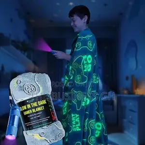 Glow in the Dark Gamer Blanket