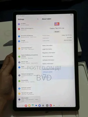Samsung Galaxy Tab S10 Lite 256GB Black