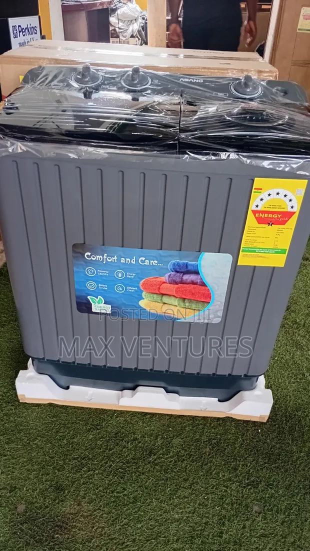 Asano 8KG Twin Tub Washing Machine - 1