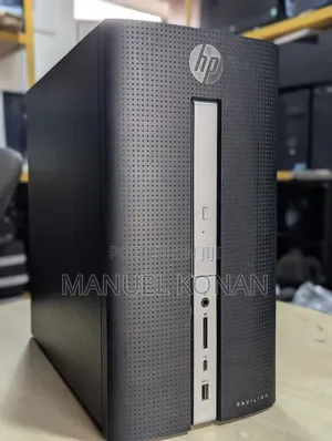 New HP Pavilion 570 Desktop Computer - 8GB RAM, 256GB SSD