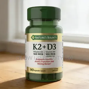 Nature's Bounty K2 + D3 90 Capsules