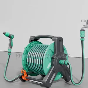 50M Water Hose with Reel - Complete Set