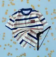 Classic Casual Striped Men's T-Shirts - 3