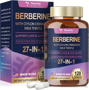 Totaria Health Berberine with Ceylon Cinnamon