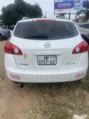 Nissan Rogue 2008 - White, Ghanaian Used
