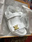Original Louis Vuitton Sunset Flat Sandals - 4