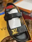 Original Louis Vuitton Sunset Flat Sandals - 5
