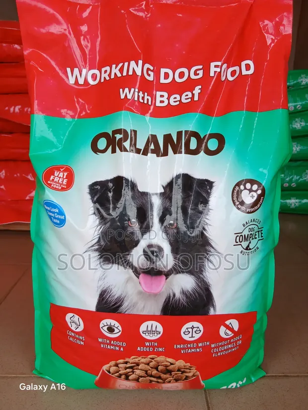 Orlando Working Dog Food with Chicken - 1
