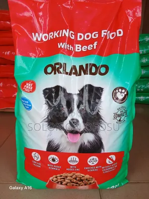 Orlando Working Dog Food with Chicken