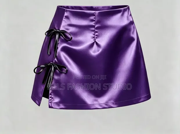 Luxury Silk Satin Mini Skirts - Trendy Styles - 1