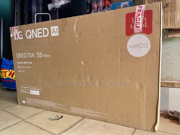 55 Inch LG QNED Smart UHD HDR TV (55QNED70A6A) - 1