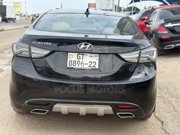 Hyundai Elantra 2013 Black - 1