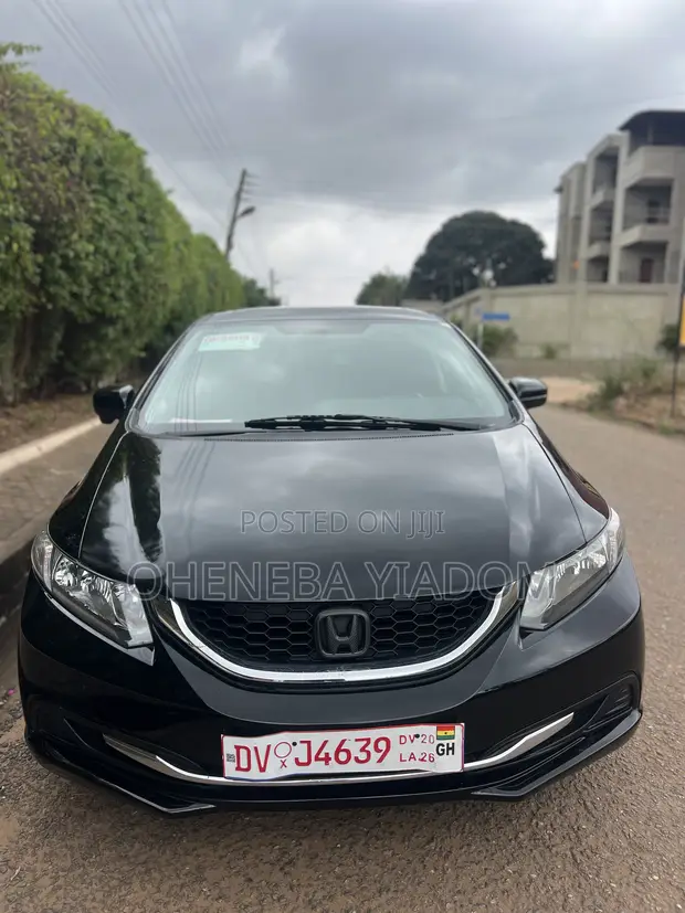 Honda Civic 2015 Black - 1