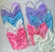 Luxury Silk Satin Backless Crop Tops - 3 Styles - 1