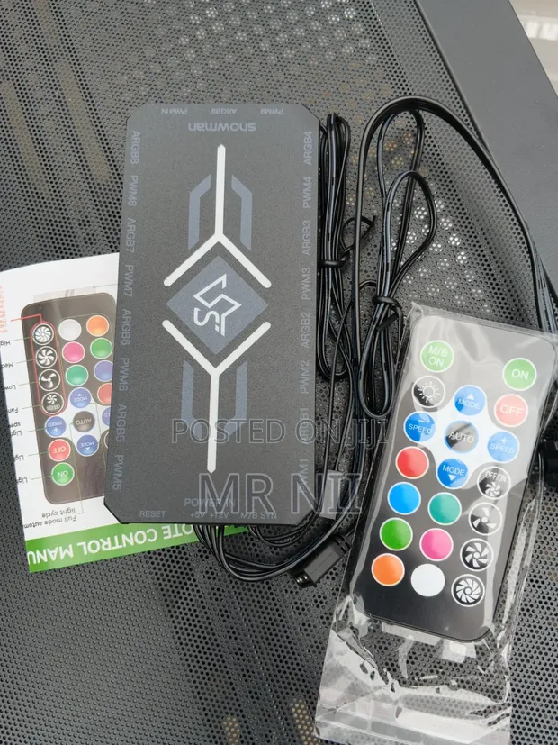 Snowman ARGB Fan Hub with Remote Controller - 1