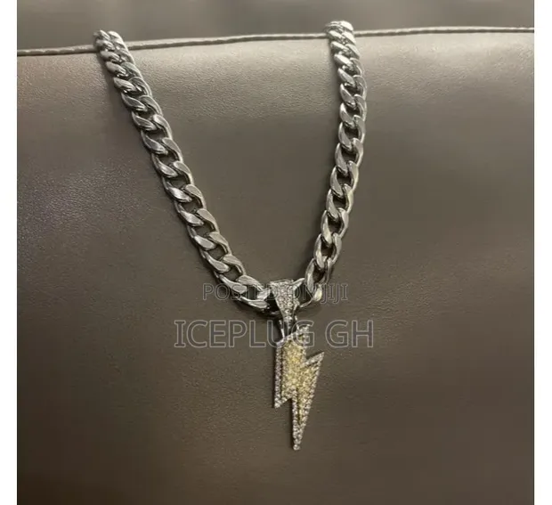 Lightning Ice Chain Necklace - 1
