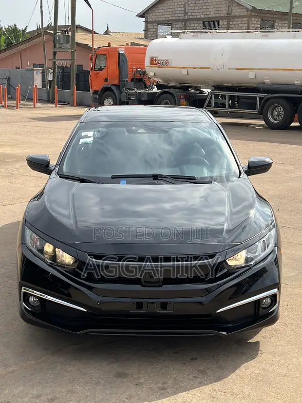 Honda Civic Sport Sedan 2019 Black - 1