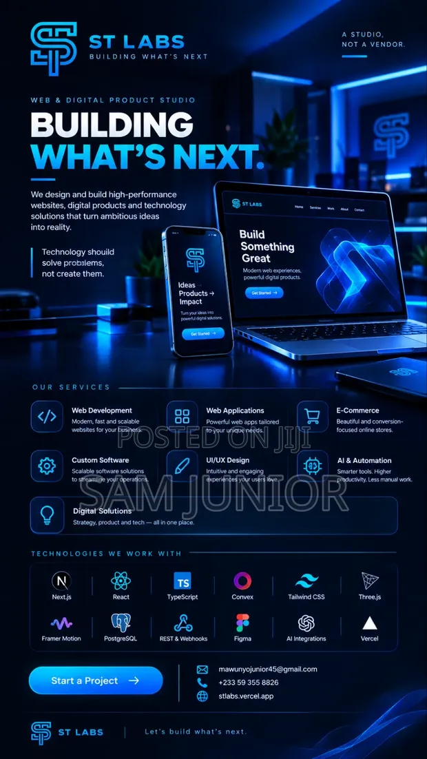 ST Labs: Professional Website Development - 1