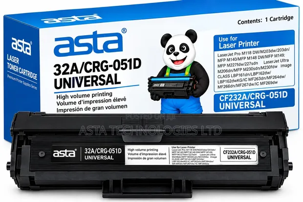 Asta Laser Toner Cartridge - 32A (CF232A) - 1