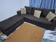Used L-Shaped Sofa - Brown - 1