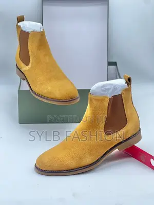 Premium Men's Leather Chelsea Boots