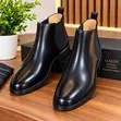 Premium Men's Leather Chelsea Boots - 4