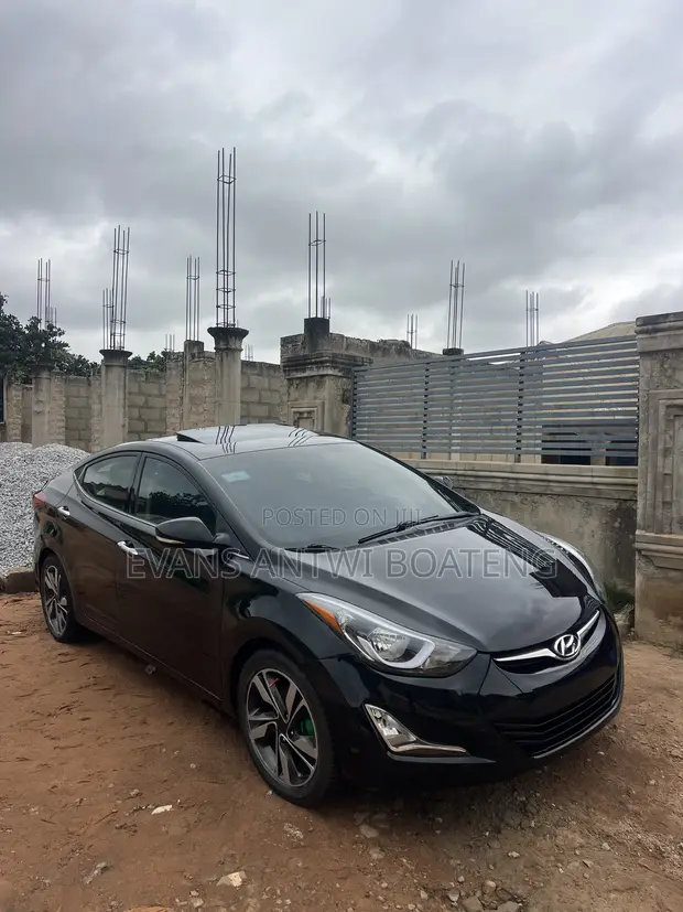 Hyundai Elantra 2015 Black - 1