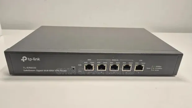TP-Link TL-ER6020 SafeStream Gigabit Dual-WAN VPN Router - 1