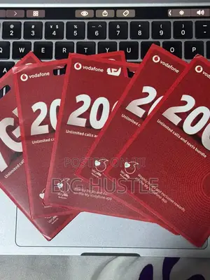Vodafone UK SIM Card - Pay As You Go