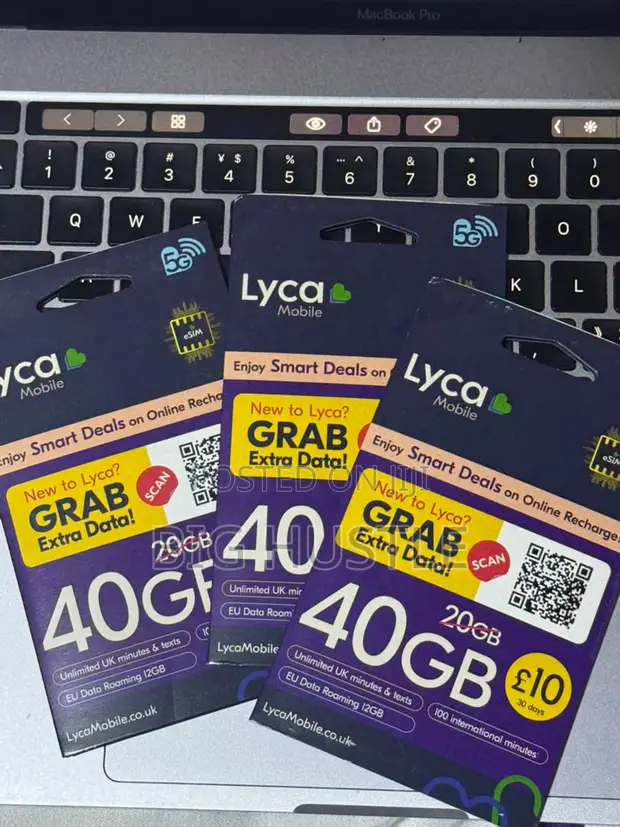 Lyca Mobile UK SIM Card - 1