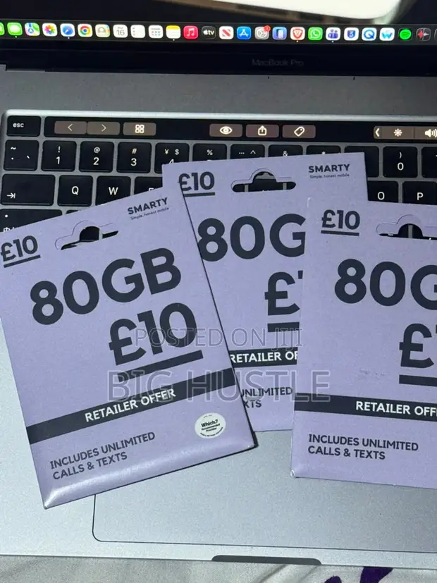 Smarty UK SIM Card - 1