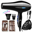 Durable Hair Dryer with Accessories - 3