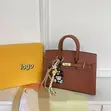 Hermes Handbag with Charm - 1