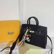 Hermes Handbag with Charm - 2