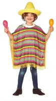 Mexican Serape Poncho Costume - 3