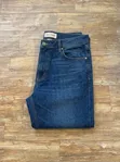 Sun + Stone Men's Straight Fit Indigo Blue Jeans - 3