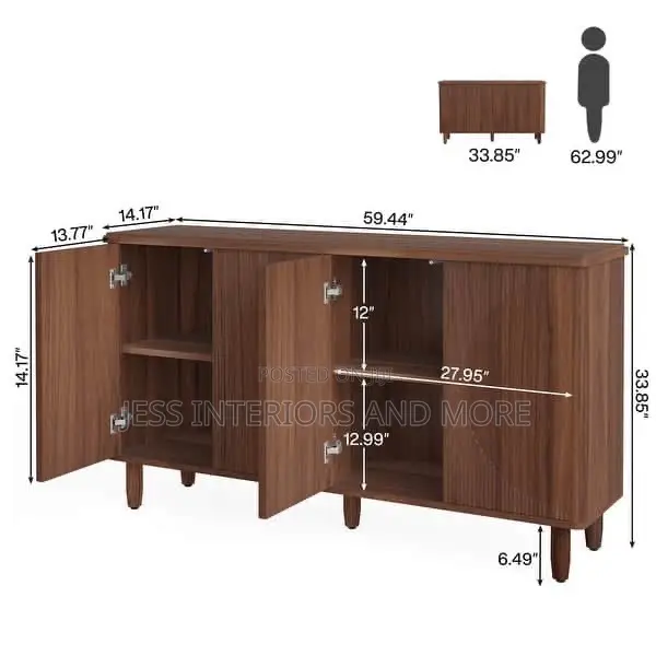 Cabinet Sideboard with Storage - 1