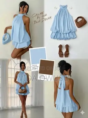 Brand New Backless A-Line Dress